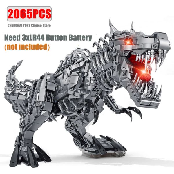 Dinosaur Blocks Jurassic World Large Mechanical Tyrannosaurus Rex Building Blocks Trex Model With Lights Bricks Toys For Children Gift
Dinosaur Blocks Jurassic World Large Mechanical Tyrannosaurus Rex Building Blocks Trex Model With Lights Bricks Toys For Children Gift
