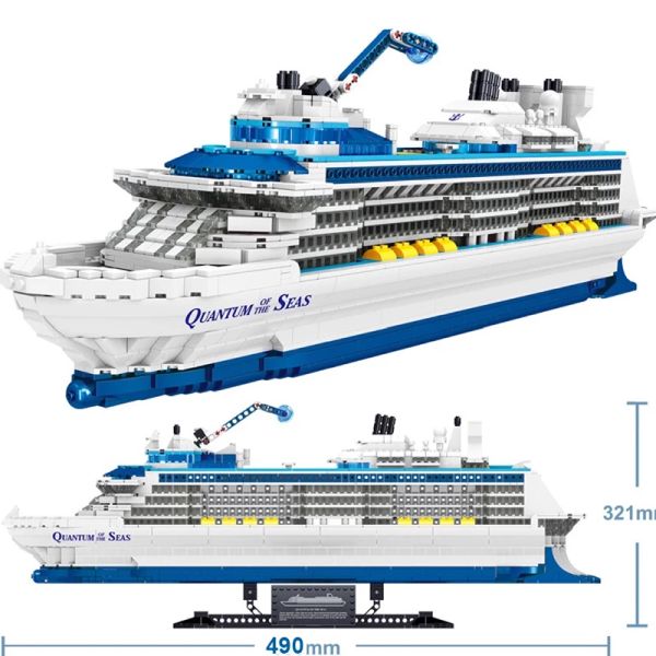 2428PCS Blocks Mini Particle Bricks City Cruise Liner Building Blocks Assemble Toys Big Ship Ocean Liner White Boat For Kids Boy
2428PCS Blocks Mini Particle Bricks City Cruise Liner Building Blocks Assemble Toys Big Ship Ocean Liner White Boat For Kids Boy