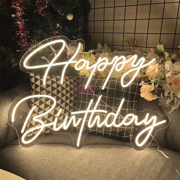 Birthday Happy Neon Sign Art Wall Hanging Decor Led Neon Light Wall Decoration Sign for Party Home Room Wall Decor Neon Lamps Z241123 ation
Birthday Happy Neon Sign Art Wall Hanging Decor Led Neon Light Wall Decoration Sign for Party Home Room Wall Decor Neon Lamps Z241123 ation