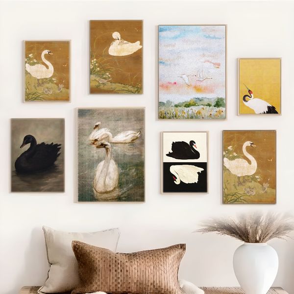 1 piece unframed painting print,swan decoration, retro art, girly art,creative waterproof canvas poster, bedroom, office, living room, cafe
1 piece unframed painting print,swan decoration, retro art, girly art,creative waterproof canvas poster, bedroom, office, living room, cafe