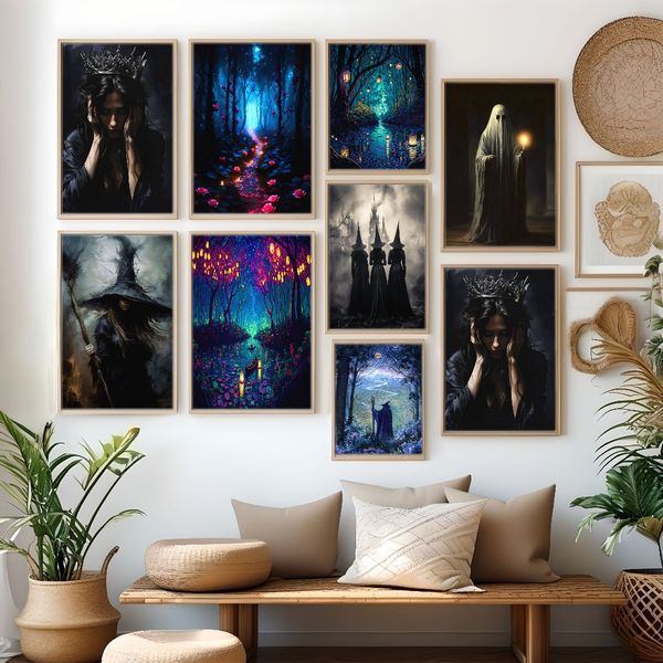 1 piece unframed painting print,ghost holding a candle, horror ghost art, fall decoration, halloween gift,creative waterproof canvas poster
1 piece unframed painting print,ghost holding a candle, horror ghost art, fall decoration, halloween gift,creative waterproof canvas poster