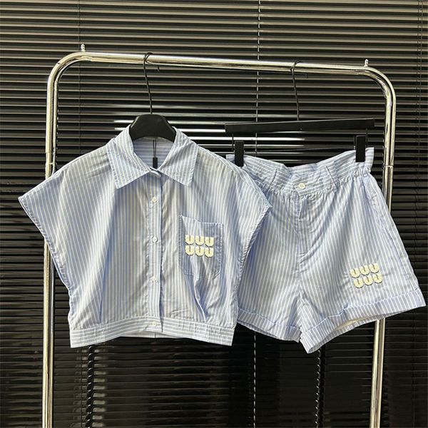 Letter Striped Women Tanks T Shirt Designer Casual Daily Singlet Blouse Tops Shorts Outfits Blue Yong Lady Girl Street Style Shirts Set
Letter Striped Women Tanks T Shirt Designer Casual Daily Singlet Blouse Tops Shorts Outfits Blue Yong Lady Girl Street Style Shirts Set
