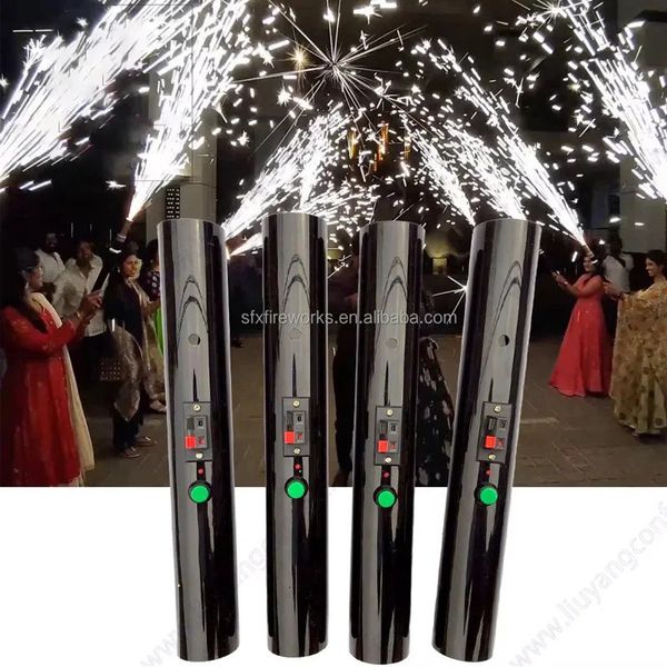 Reusable handheld cold fire fireworks wedding fountain spark birthday party stage 241125
