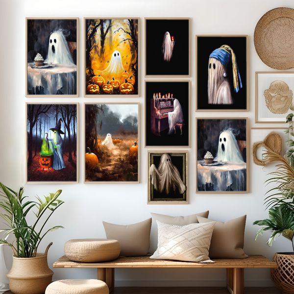 1 piece unframed painting print,ghoul with a pearl earring, horror art, halloween gifts,creative waterproof canvas poster, bedroom, office
1 piece unframed painting print,ghoul with a pearl earring, horror art, halloween gifts,creative waterproof canvas poster, bedroom, office