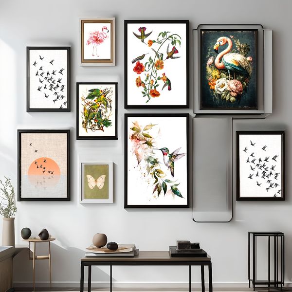 1 piece unframed painting print,flamingo art, flower art,creative waterproof canvas poster, bedroom, office, living room, cafe, bar
1 piece unframed painting print,flamingo art, flower art,creative waterproof canvas poster, bedroom, office, living room, cafe, bar