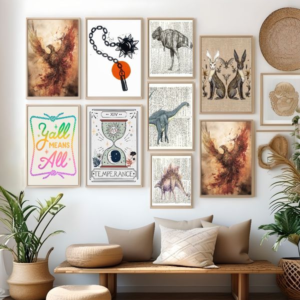 1 piece unframed painting print, Folk art, rabbit poster, vintage decoration, creative waterproof canvas poster, bedroom, office
1 piece unframed painting print, Folk art, rabbit poster, vintage decoration, creative waterproof canvas poster, bedroom, office