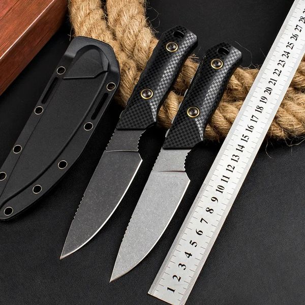 15600 Fixed Blade Knife Outdoor Wilderness Hunting Fishing Survival Tactical Knife Black Stripe Handle BM 15006 15002 140bk
15600 Fixed Blade Knife Outdoor Wilderness Hunting Fishing Survival Tactical Knife Black Stripe Handle BM 15006 15002 140bk