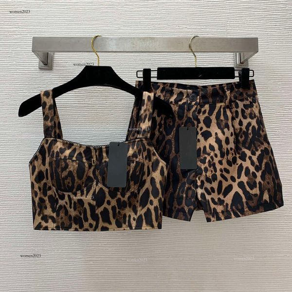 Brand Pants Set Women Two-Piece Designer Tube Top Suspender Top Fashion Logo Le…