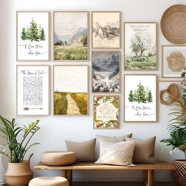 1 piece unframed painting print, Christian Bible art, herd poster, encouragement decoration, creative waterproof canvas poster, bedroom
1 piece unframed painting print, Christian Bible art, herd poster, encouragement decoration, creative waterproof canvas poster, bedroom