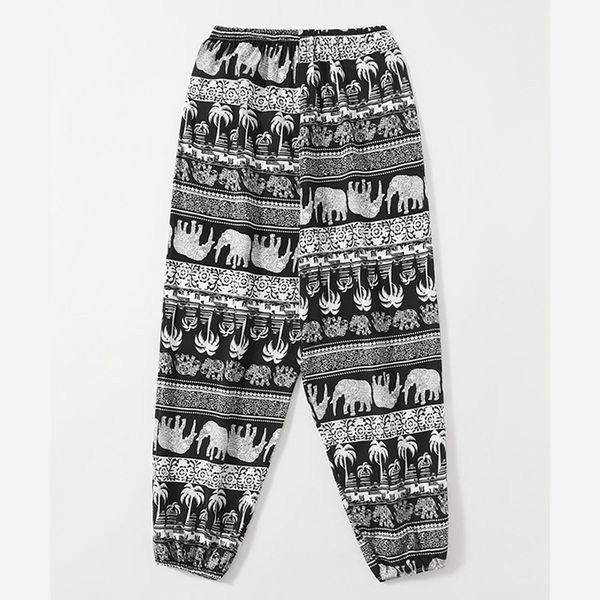 Men and women with the same spring and summer thin casual pants red coconut elephant print can wear home air conditioning pants beach sunscreen pants, Multi
Men and women with the same spring and summer thin casual pants red coconut elephant print can wear home air conditioning pants beach sunscreen pants, Multi