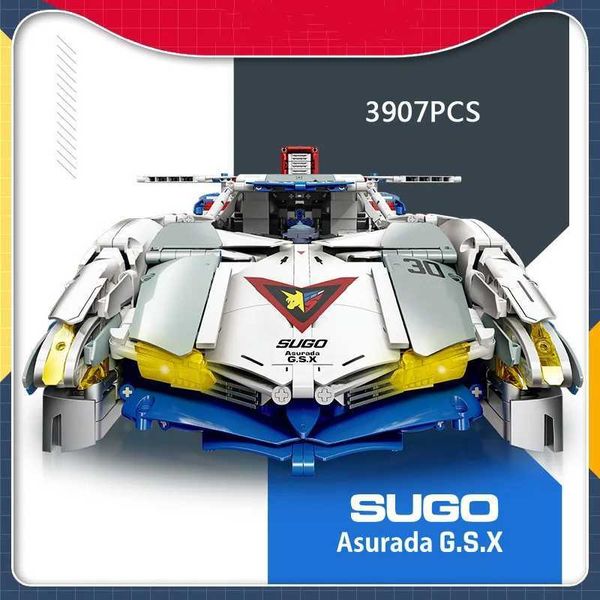 1 Technical Blocks 8 Scale Anime Super Car Asurada GSX Building Block Vehicel Bricks Formula Racing Model Toys Collection For GiftsY241127U31P GiftsY2427U3P, White
1 Technical Blocks 8 Scale Anime Super Car Asurada GSX Building Block Vehicel Bricks Formula Racing Model Toys Collection For GiftsY241127U31P GiftsY2427U3P, White