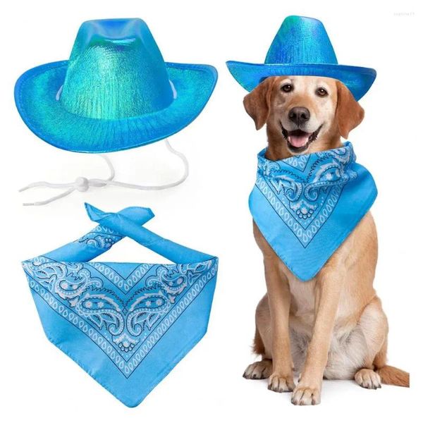 Dog Apparel Cute Handsome Pet Outfit Adjustable Buckle Cowboy Costume Set Comfortable Hat Bandana Scarf For Small Medium Dogs Funny, Blue
Dog Apparel Cute Handsome Pet Outfit Adjustable Buckle Cowboy Costume Set Comfortable Hat Bandana Scarf For Small Medium Dogs Funny, Blue