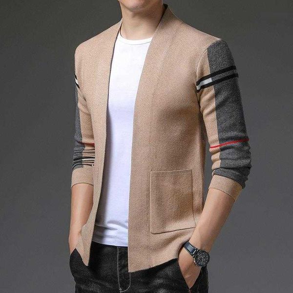 Mens Sweaters Top Grade Autum Winter Designer Fashion Knit Cardigans Sweater Men Casual Trendy Coats Jacket Clothes, Khaki
Mens Sweaters Top Grade Autum Winter Designer Fashion Knit Cardigans Sweater Men Casual Trendy Coats Jacket Clothes, Khaki