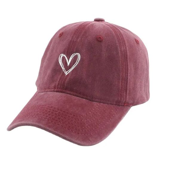 Fashion Outdoor Sport Baseball Caps For Men Women Love Heart Embroidery Snapback Cap Washed Cotton Dad Hat golf hat men cap, Wine red
Fashion Outdoor Sport Baseball Caps For Men Women Love Heart Embroidery Snapback Cap Washed Cotton Dad Hat golf hat men cap, Wine red