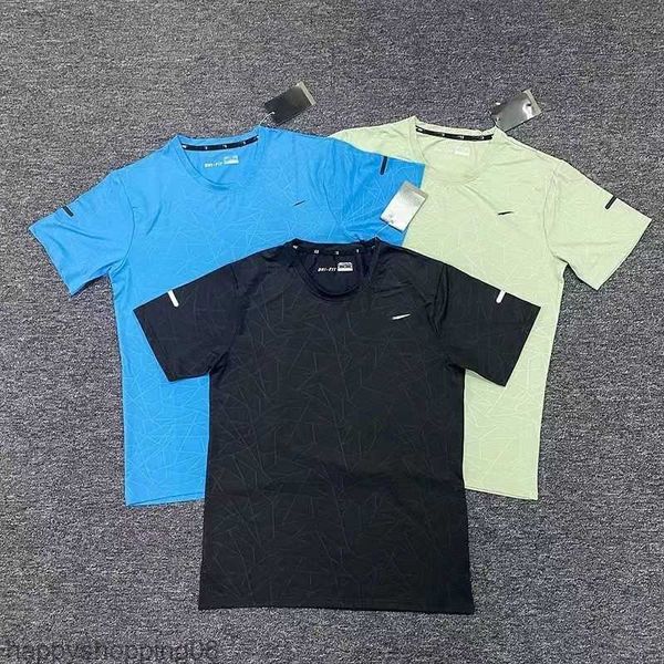 

Designer mens tech t shirts summer man ice silk t-shirt for casual sports fitness basketball quick drying loose soccer running training sportswear jogging tracksuit, 001_color