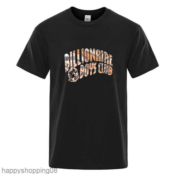 

Billionaires Club TShirt Men s Women Designer T Shirts Short Summer Fashion Casual with Brand Letter High Quality Designers t-shirt SAutumn Sportwear men, Orange