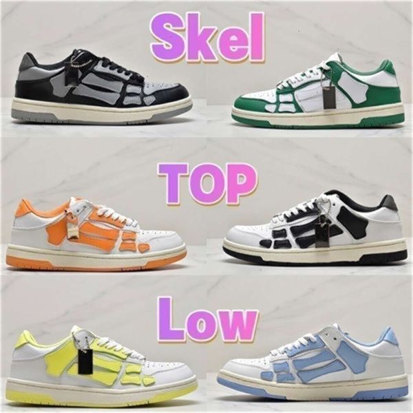 Casual Designer Shoes Men Women Skel Top Low sneakers mens Genuine Leather Sneaker Black grey white green lilac orange lime red Light Blue luxury sports trainers, 10 white blue
Casual Designer Shoes Men Women Skel Top Low sneakers mens Genuine Leather Sneaker Black grey white green lilac orange lime red Light Blue luxury sports trainers, 10 white blue