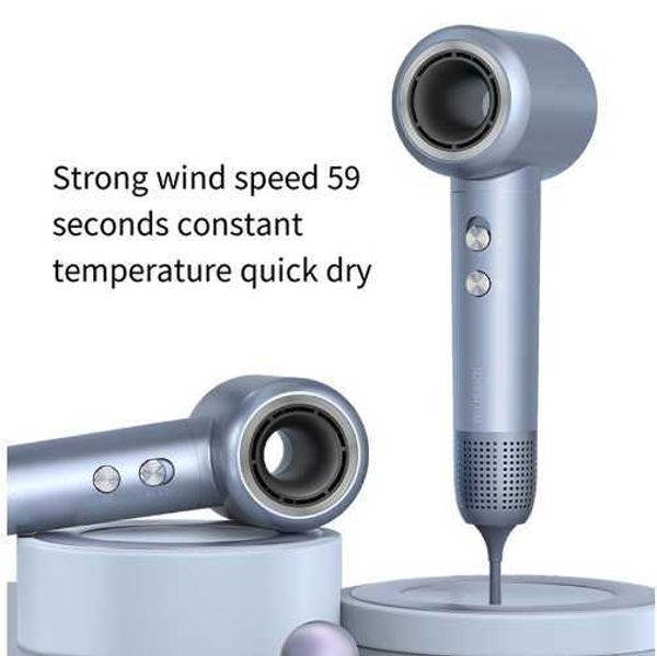 110,000 RPM 400 million negative ion hair dryer wholesale speed high power leafless blower cold XJ241128, White
110,000 RPM 400 million negative ion hair dryer wholesale speed high power leafless blower cold XJ241128, White