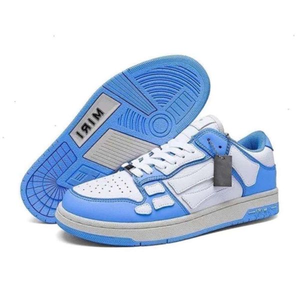 Mens Womens skeleton top Casual Designer Shoes high quality ami sports basketball Platform shoe Luxurys black white Leather boy Sneaker Calfskin outdoor shoes, 1_color
Mens Womens skeleton top Casual Designer Shoes high quality ami sports basketball Platform shoe Luxurys black white Leather boy Sneaker Calfskin outdoor shoes, 1_color