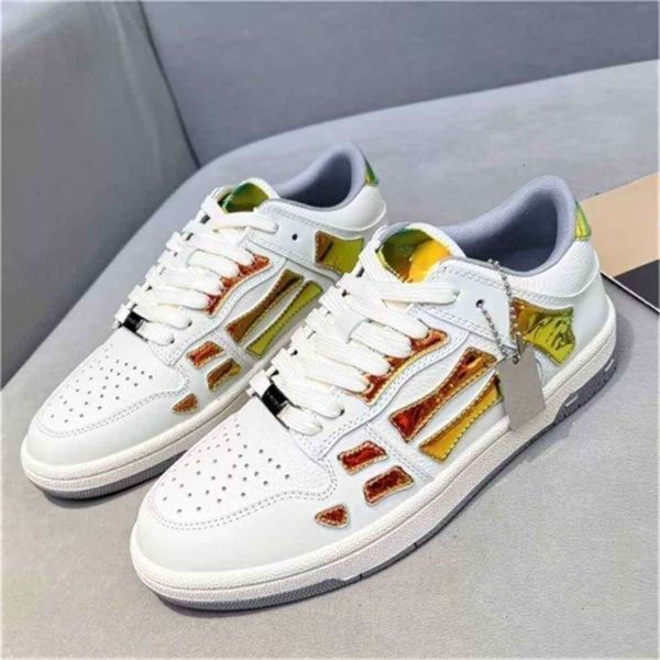 Design Italy Skel Top Sneakers Shoes Bones Leather Trainers Skull Women Mens Reflective Skeleton Mesh Skateboard Walking Comfort Sports Eu35-46, 3_color
Design Italy Skel Top Sneakers Shoes Bones Leather Trainers Skull Women Mens Reflective Skeleton Mesh Skateboard Walking Comfort Sports Eu35-46, 3_color