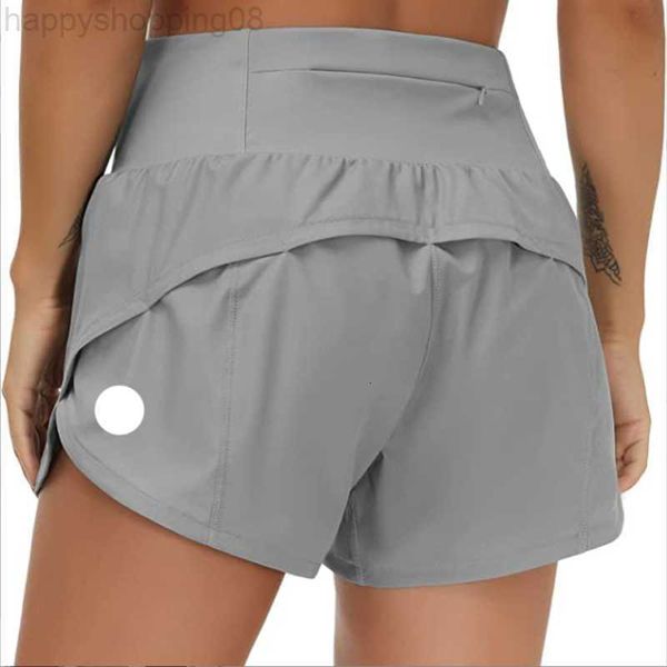 

Shorts Speed U Up High Rise Lined Short Waist Sports Shorts Women S Set Quick Drying Loose Running Clothes Back Zipper Pocket Fiess Yoga Qick yh, Champagne