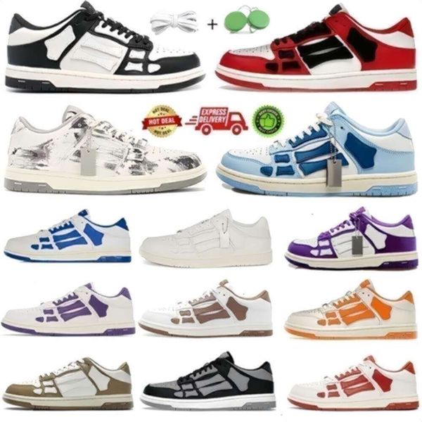 Designer Skelet Shoes Fashion Bones Runner Top Low Skel Skeleton Women Men Blue Red White Black Green Gray Original 35-46 on, 17_color
Designer Skelet Shoes Fashion Bones Runner Top Low Skel Skeleton Women Men Blue Red White Black Green Gray Original 35-46 on, 17_color