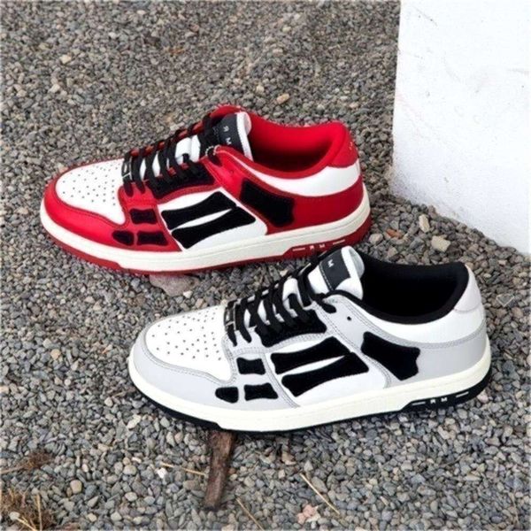 quality High Designer sneaker tennis shoe skeleton ami Mens flat Casual Womens travel vintage loafer Luxury run Leather black white man sports trainer shoes gift, 1_color
quality High Designer sneaker tennis shoe skeleton ami Mens flat Casual Womens travel vintage loafer Luxury run Leather black white man sports trainer shoes gift, 1_color