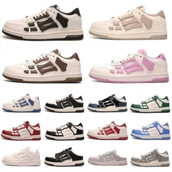 Casual Designer Shoes Skel Top Bone Leather Sneakers Skeleton Blue Red White Black Green Gray Men Women Outdoor Sports Training Shoes 36, 3_color
Casual Designer Shoes Skel Top Bone Leather Sneakers Skeleton Blue Red White Black Green Gray Men Women Outdoor Sports Training Shoes 36, 3_color