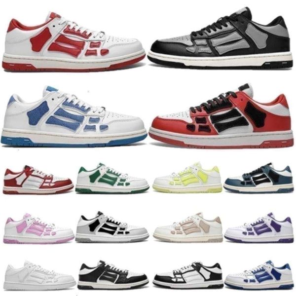 Top Casual Designer Skel Skeleton High Low Shoes Lace Up Trainers White Black Blue Green Skelet Bones Runner Sports Mens Platform Sneakers 36-45 et, Red
Top Casual Designer Skel Skeleton High Low Shoes Lace Up Trainers White Black Blue Green Skelet Bones Runner Sports Mens Platform Sneakers 36-45 et, Red