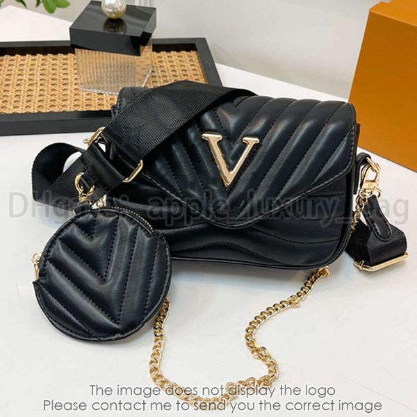 Luxury Shoulder Bag Designer Crossbody Bag L Women V Multi Pochette New Wave Small Leather Bag Metal Chain The Tote bag Designer Handbag High Quality Wallet M56461, 5# 
Luxury Shoulder Bag Designer Crossbody Bag L Women V Multi Pochette New Wave Small Leather Bag Metal Chain The Tote bag Designer Handbag High Quality Wallet M56461, 5#