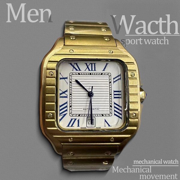 gold wrist watches classic luxury watch 40MM Men watch box Silver watchstrap Complete Calendar Stainless Steel Casual automatic fashion sport watch watchbox, #4 gold
gold wrist watches classic luxury watch 40MM Men watch box Silver watchstrap Complete Calendar Stainless Steel Casual automatic fashion sport watch watchbox, #4 gold