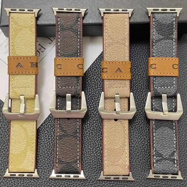 Genuine Leather Band Strap for Apple Watch series 10 9 8 5 6 7 Bands 40MM 41MM 49mm 38mm 42MM 44mm 45MM k Watchband Designer iPhone Watchbands
Genuine Leather Band Strap for Apple Watch series 10 9 8 5 6 7 Bands 40MM 41MM 49mm 38mm 42MM 44mm 45MM k Watchband Designer iPhone Watchbands
