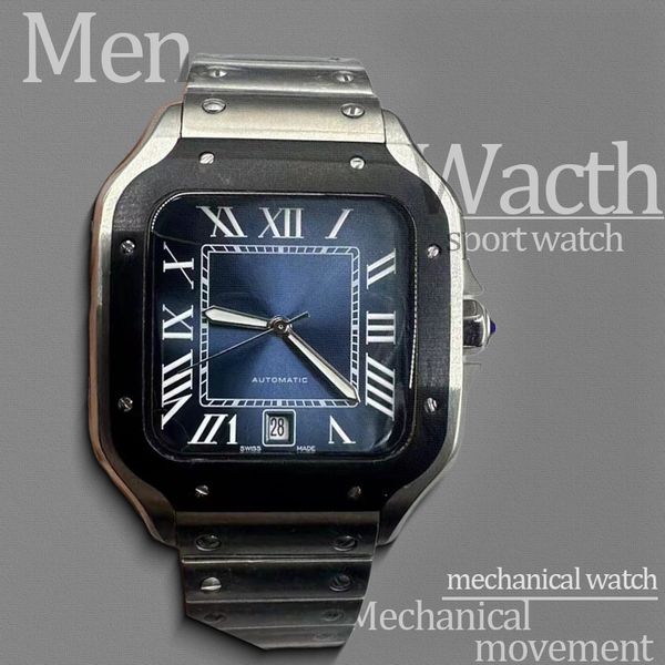 40MM designer watches mechanical watch classic luxury watch Men watch box Complete Calendar Stainless Steel Casual automatic fashion sport watch watchbox, #7 silver
40MM designer watches mechanical watch classic luxury watch Men watch box Complete Calendar Stainless Steel Casual automatic fashion sport watch watchbox, #7 silver