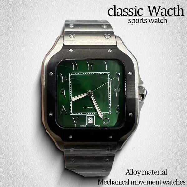 40MM high quality luxury watch mens Watches designeres Watch Designer fashion watches Mechanical Automatic watch box Stainless Steel Casual automatic sport watch, #8 black
40MM high quality luxury watch mens Watches designeres Watch Designer fashion watches Mechanical Automatic watch box Stainless Steel Casual automatic sport watch, #8 black