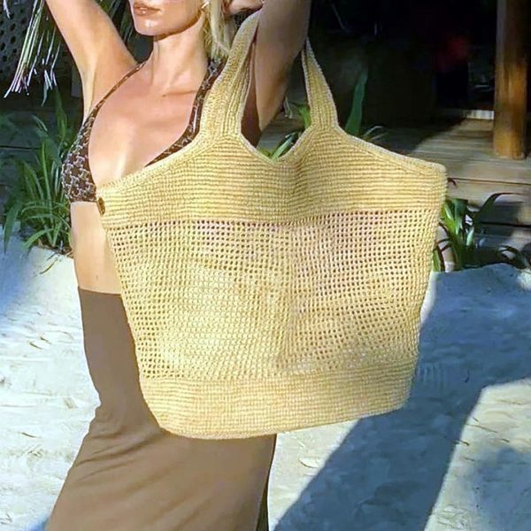 Icera Maxi Tote Bag Designer Bag Women Luxury Handbag Raffias Hand-Embroidered Straw Bag High Quality Beach Bag Large Capacity Totes Shopping Bag Shoulder Bags Purse, In raffias
Icera Maxi Tote Bag Designer Bag Women Luxury Handbag Raffias Hand-Embroidered Straw Bag High Quality Beach Bag Large Capacity Totes Shopping Bag Shoulder Bags Purse, In raffias