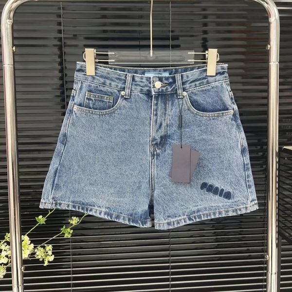shorts women jeans summer PPRA Embroidered letter design back pocket Metal Triangle logo decorative pattern Denim Shorts Womens High Waist high quality, Blue
shorts women jeans summer PPRA Embroidered letter design back pocket Metal Triangle logo decorative pattern Denim Shorts Womens High Waist high quality, Blue