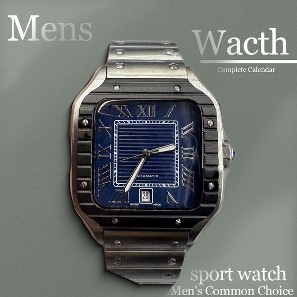 mens designer watch luxurys watches 40MM Complete Calendar Stainless Steel Mechanical Automatic watch box Casual automatic sport watch watches high quality, #8 black
mens designer watch luxurys watches 40MM Complete Calendar Stainless Steel Mechanical Automatic watch box Casual automatic sport watch watches high quality, #8 black