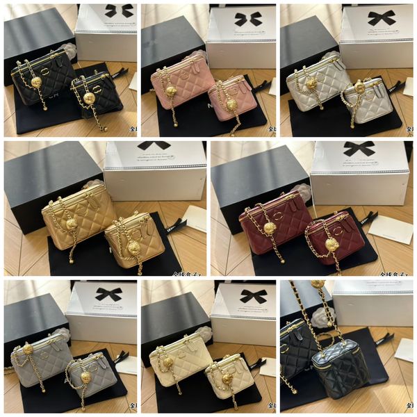 Women Crossbody Bags Handbags Designer Sheepskin Ladies Fashion Storage Box Original Hardware Small Golden Ball Adjustable Chain Shoulder Bag, 10cm white
Women Crossbody Bags Handbags Designer Sheepskin Ladies Fashion Storage Box Original Hardware Small Golden Ball Adjustable Chain Shoulder Bag, 10cm white