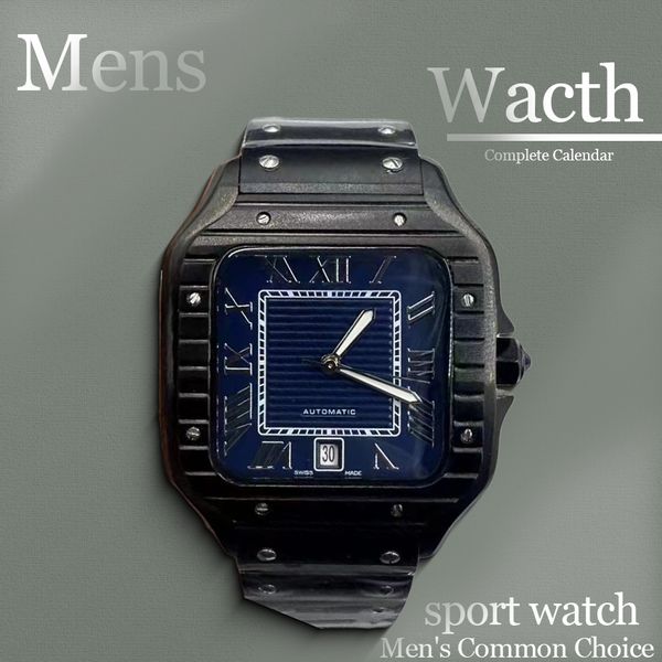 Watch designer Men watches luxury watch 40MM Complete Calendar Stainless Steel Mechanical Automatic watch box Casual automatic sport watch watches high quality, #8 black
Watch designer Men watches luxury watch 40MM Complete Calendar Stainless Steel Mechanical Automatic watch box Casual automatic sport watch watches high quality, #8 black