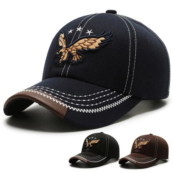 Fashion Eagle Embroidered Men's Hat 2023 New Outdoor Golf Caps Women Men Sports Snapback Breathable Cotton Baseball Cap Sun Hats, Black
Fashion Eagle Embroidered Men's Hat 2023 New Outdoor Golf Caps Women Men Sports Snapback Breathable Cotton Baseball Cap Sun Hats, Black