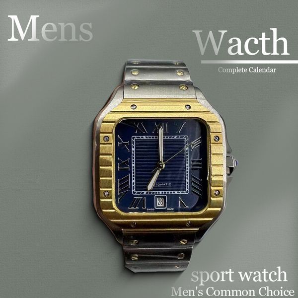 mens watch luxury watch designer watches 40MM Complete Calendar Stainless Steel Mechanical Automatic watch box Casual automatic sport watch watches high quality, #16 black
mens watch luxury watch designer watches 40MM Complete Calendar Stainless Steel Mechanical Automatic watch box Casual automatic sport watch watches high quality, #16 black