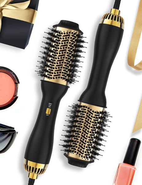 LANDOT Hair Blow Dryer Brush and Volumizer, One-Step Hot Air Brush for Drying, Straightening, Volumizing SM-5368
LANDOT Hair Blow Dryer Brush and Volumizer, One-Step Hot Air Brush for Drying, Straightening, Volumizing SM-5368