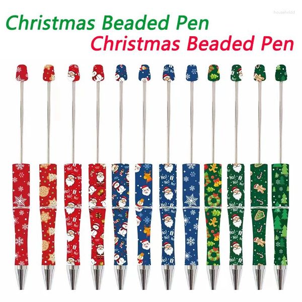 25pcs wholesale Plastic Cute Christmas Beaded Pen DIY Beadable Ballpoint For Decor Student School Office Supplies Stationery
25pcs wholesale Plastic Cute Christmas Beaded Pen DIY Beadable Ballpoint For Decor Student School Office Supplies Stationery