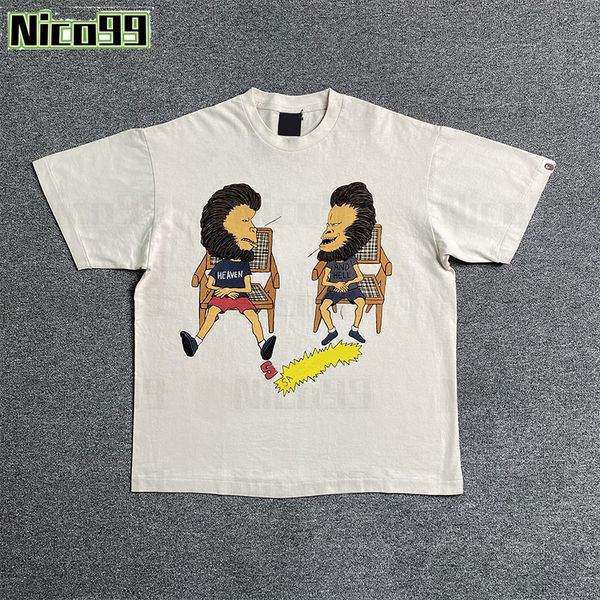 SA Mechanical Cartoon characters letter printing white pattern cotton round neck loose loose versatile men and women summer fashion casual T shirt, #01
SA Mechanical Cartoon characters letter printing white pattern cotton round neck loose loose versatile men and women summer fashion casual T shirt, #01