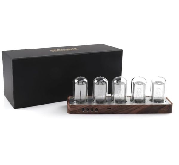 ClocTeck Nixie Tube Clock with Wi-Fi SYNC, Alarm & Timer, 12/24H Display, No Assembly Required - A Retro Gift for Friends (Wood Grain)
ClocTeck Nixie Tube Clock with Wi-Fi SYNC, Alarm & Timer, 12/24H Display, No Assembly Required - A Retro Gift for Friends (Wood Grain)
