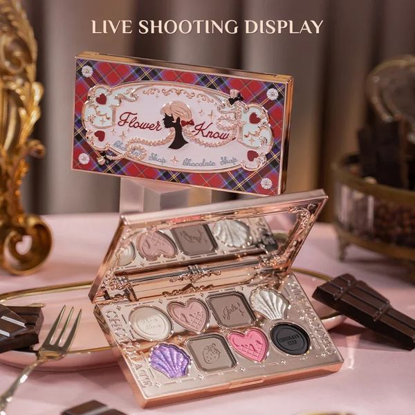 Flower Knows Chocolate Wonder-shop Eyeshadow Palette 8-color Eye Makeup Cosmetics 240124, Red
Flower Knows Chocolate Wonder-shop Eyeshadow Palette 8-color Eye Makeup Cosmetics 240124, Red