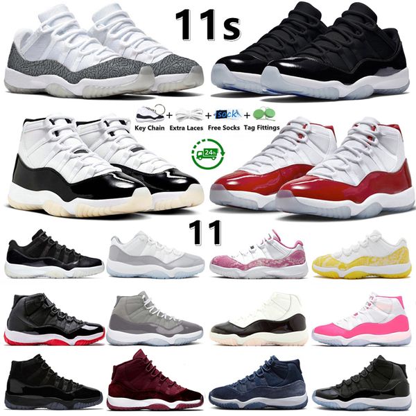 Jumpman 11 11s Mens Basketball Shoes Cherry Gratitude Neapolitan Cool Grey UNC Space Jam Elephant White Pink Snakeskin Yellow Men Women Trainers Sports Sneakers, Color#2
Jumpman 11 11s Mens Basketball Shoes Cherry Gratitude Neapolitan Cool Grey UNC Space Jam Elephant White Pink Snakeskin Yellow Men Women Trainers Sports Sneakers, Color#2
