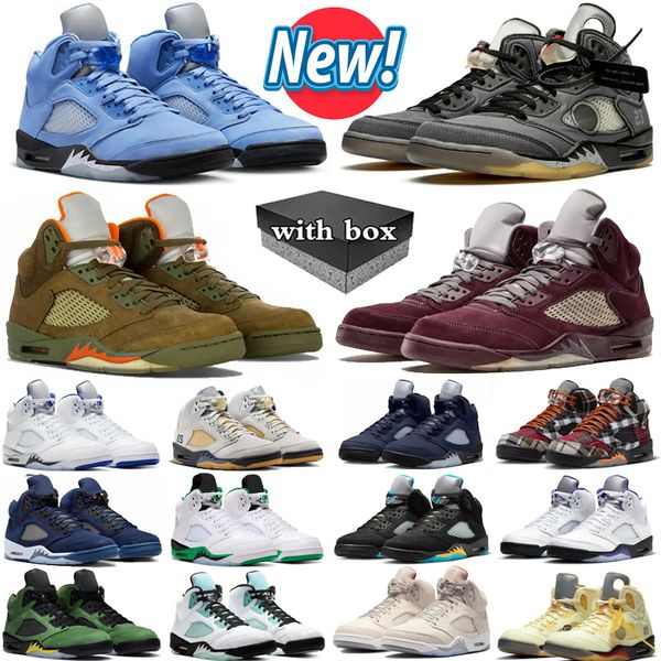With box Jumpman 5 5s men basketball Shoes Mrdnight Navy Muslin Burgundy Carft UNC Racer Blue Stealth 2.0 Oreo Fire Red Blue Sail photo dust Sports Trainer Sneakers
With box Jumpman 5 5s men basketball Shoes Mrdnight Navy Muslin Burgundy Carft UNC Racer Blue Stealth 2.0 Oreo Fire Red Blue Sail photo dust Sports Trainer Sneakers