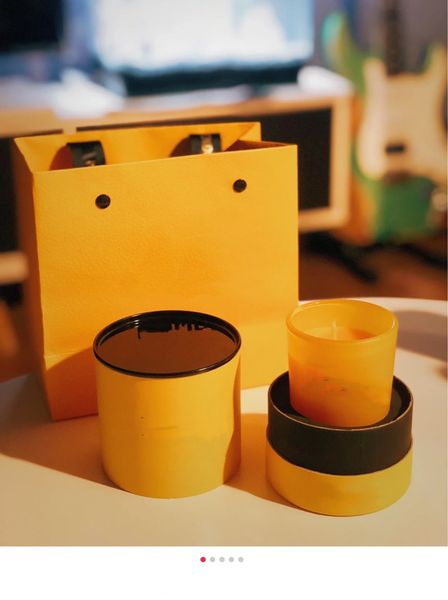 Designer Yellow Solid Classic Letter Printed Long lasting Dispenser Home, Bathroom, Bedroom Aromatherapy Gift Box
Designer Yellow Solid Classic Letter Printed Long lasting Dispenser Home, Bathroom, Bedroom Aromatherapy Gift Box