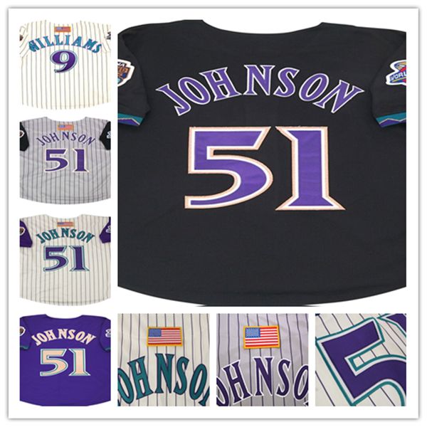 

Randy Johnson 2001 Retro Dbacks World Series Baseball Jersey Craig Counsell Luis Gonzalez Curt Schilling Steve Finley Tony Womack Mark Grace Matt Williams Marte 4XL, Men retro cream with 2001 ws patch